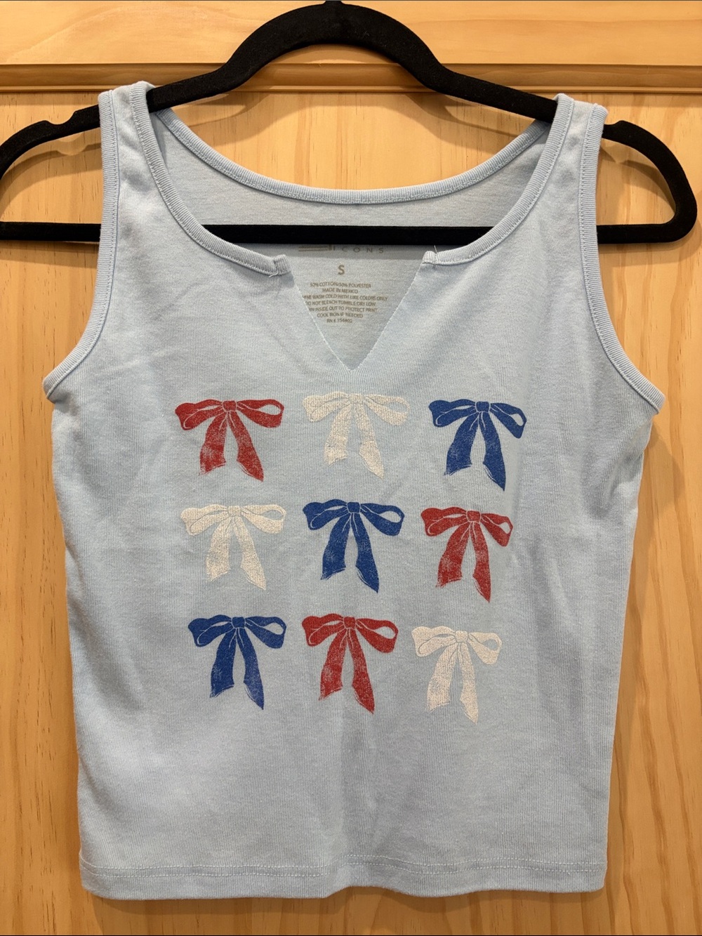 Like new game day patriotic tank!
